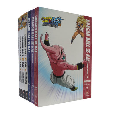 A caixa feita sob encomenda de DVD ajusta o filme de América a série completa Dragon Ball Z Kai Season 1-7 28DVD fornecedor