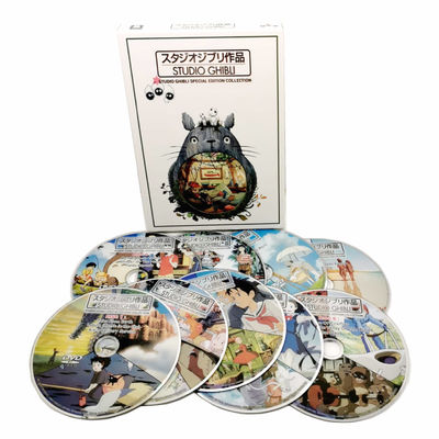 A caixa feita sob encomenda de DVD ajusta o filme de América o ghibli do estúdio da série completa fornecedor