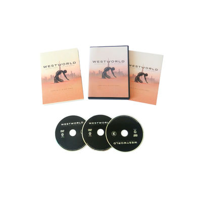 A caixa feita sob encomenda de DVD ajusta o filme de América a estação 3 de Westworld da série completa fornecedor