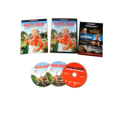 A caixa feita sob encomenda de DVD ajusta o filme de América a série completa Agatha Raisin Season 3 fornecedor