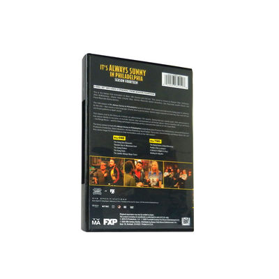 A caixa feita sob encomenda de DVD ajusta o filme de América a série que completa está sempre ensolarado na estação 14 de Philadelphfia fornecedor