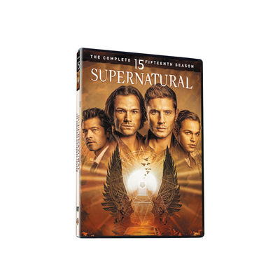 A caixa feita sob encomenda de DVD ajusta o filme de América a estação sobrenatural 15 da série completa fornecedor