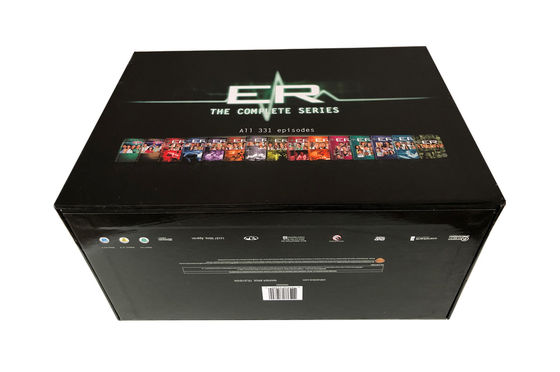 A caixa feita sob encomenda de DVD ajusta o filme de América a estação 1-15 da série completa ERER fornecedor
