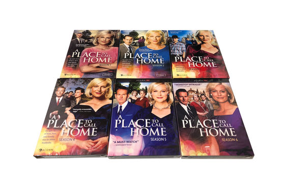 A caixa feita sob encomenda de DVD ajusta o filme de América a série completa um lugar para chamar a estação 1-6 da casa fornecedor