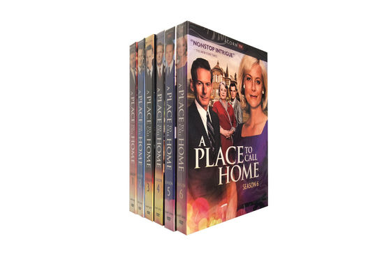 A caixa feita sob encomenda de DVD ajusta o filme de América a série completa um lugar para chamar a estação 1-6 da casa fornecedor
