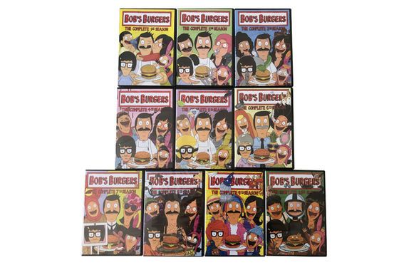 A caixa feita sob encomenda de DVD ajusta o filme que de América os hamburgueres do Bob da série completa temperam 1-10 fornecedor