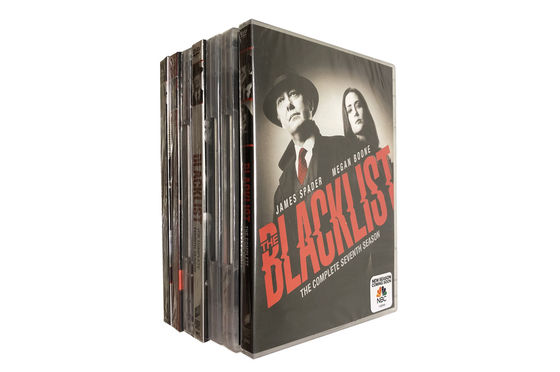 A caixa feita sob encomenda de DVD ajusta o filme de América a série completa a estação 1-7 da lista negra fornecedor