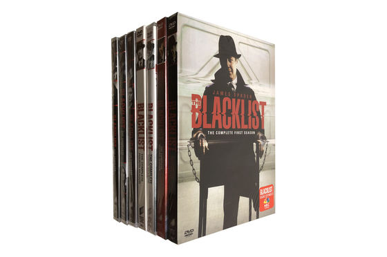 A caixa feita sob encomenda de DVD ajusta o filme de América a série completa a estação 1-7 da lista negra fornecedor