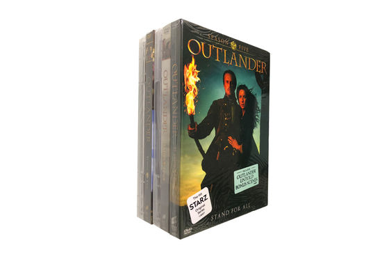 A caixa feita sob encomenda de DVD ajusta o filme de América a estação 1-5 do Outlander da série completa fornecedor