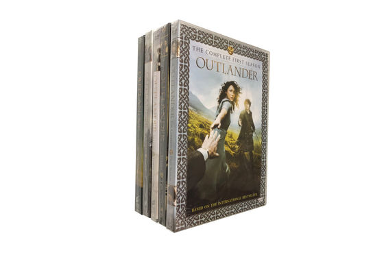 A caixa feita sob encomenda de DVD ajusta o filme de América a estação 1-5 do Outlander da série completa fornecedor