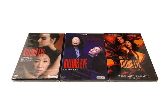 A caixa feita sob encomenda de DVD ajusta o filme de América a série completa que mata a estação 1-3 da véspera fornecedor