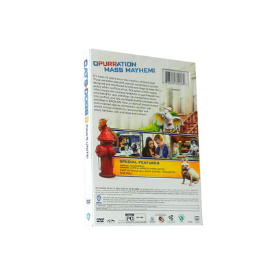 A caixa feita sob encomenda de DVD ajusta o filme de América os gatos da série completa &amp; os cães 3 patas unem-se! fornecedor