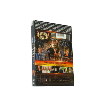 A caixa feita sob encomenda de DVD ajusta o filme de América a estação 1 de Star Trek Picard da série completa fornecedor