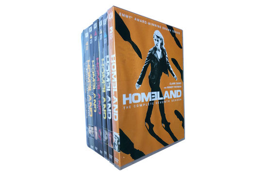 A caixa feita sob encomenda de DVD ajusta o filme de América a estação 1-7 da pátria da série completa fornecedor