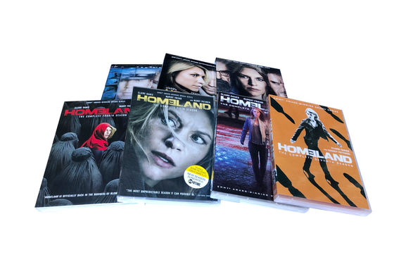 A caixa feita sob encomenda de DVD ajusta o filme de América a estação 1-7 da pátria da série completa fornecedor