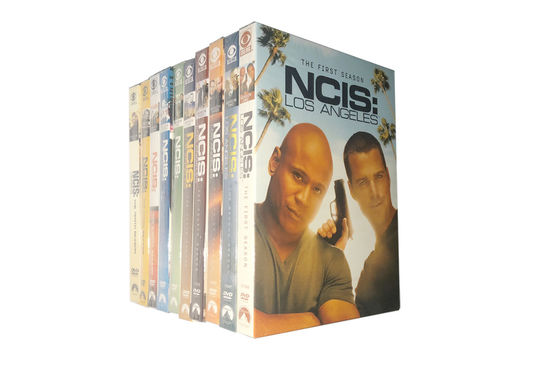 A caixa feita sob encomenda de DVD ajusta o filme de América a estação 1-10 da série completa NCIS Los Angeles fornecedor