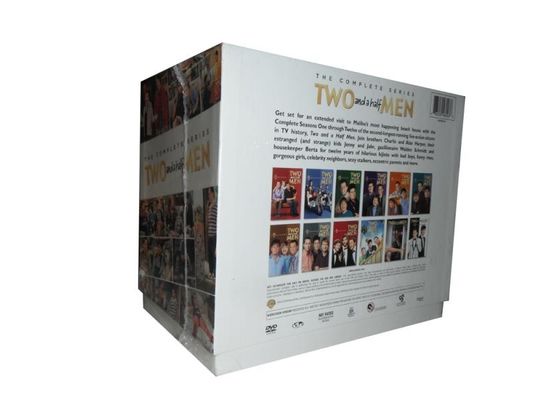 A caixa feita sob encomenda de DVD ajusta o filme de América a série completa dois e Half Men fornecedor