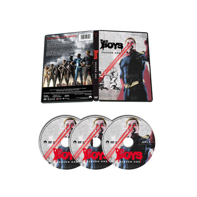 A caixa feita sob encomenda de DVD ajusta o filme de América a série que completa os meninos temperam 1 fornecedor
