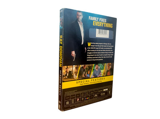 A caixa feita sob encomenda de DVD ajusta o filme de América a série completa Ray Donovan Season 7 fornecedor