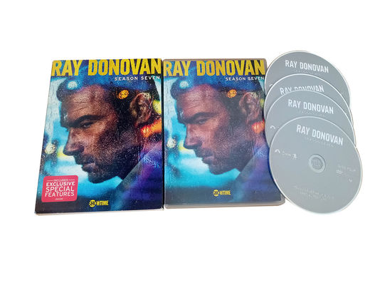 A caixa feita sob encomenda de DVD ajusta o filme de América a série completa Ray Donovan Season 7 fornecedor