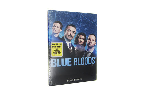 A caixa feita sob encomenda de DVD ajusta o filme que de América os sangues azuis de série completa temperam 8 fornecedor
