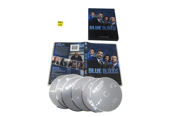 A caixa feita sob encomenda de DVD ajusta o filme que de América os sangues azuis de série completa temperam 8 fornecedor