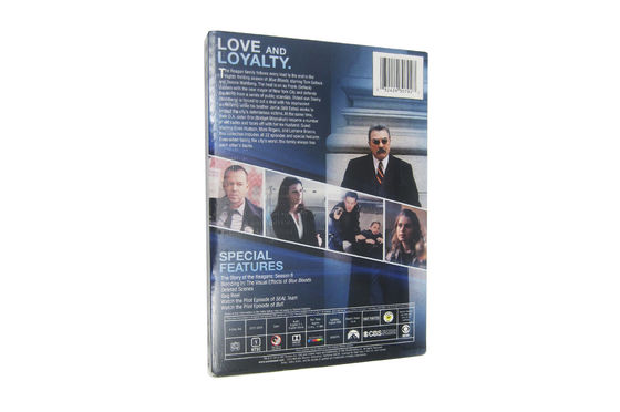 A caixa feita sob encomenda de DVD ajusta o filme que de América os sangues azuis de série completa temperam 8 fornecedor