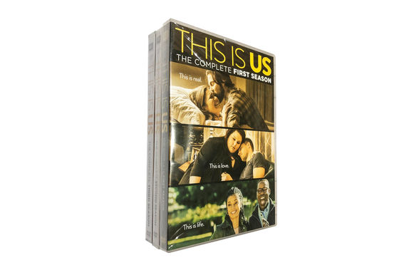 A caixa feita sob encomenda de DVD ajusta o filme de América a série que completa este é nós a estação 1-3 fornecedor