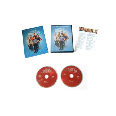 A caixa feita sob encomenda de DVD ajusta o filme de América a estação nova 3 de Sheldon da série completa fornecedor