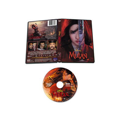 A caixa feita sob encomenda de DVD ajusta o filme de América o disco do filme 1 de Mulan Disney da série completa fornecedor