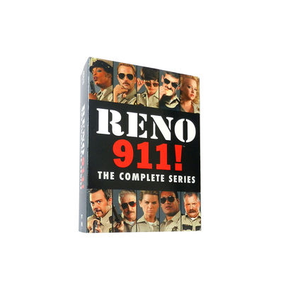 A caixa feita sob encomenda de DVD ajusta o filme de América a estação 1-6 de RENO 911 da série completa fornecedor