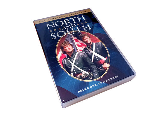 A caixa feita sob encomenda de DVD ajusta o filme de América o Norte e Sul 1-3 da série completa fornecedor