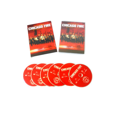 A caixa feita sob encomenda de DVD ajusta o filme de América a estação 8 do fogo de Chicago da série completa fornecedor