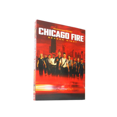 A caixa feita sob encomenda de DVD ajusta o filme de América a estação 8 do fogo de Chicago da série completa fornecedor