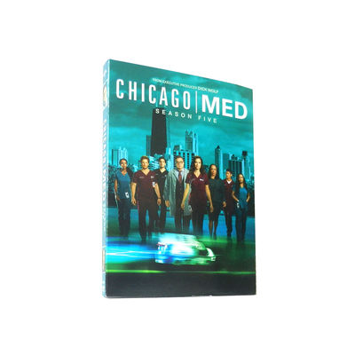 A caixa feita sob encomenda de DVD ajusta o filme de América a série completa Chicago Med Season 5 fornecedor