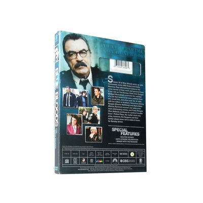 A caixa feita sob encomenda de DVD ajusta o filme de América os sangues azuis Season10 de série completa fornecedor