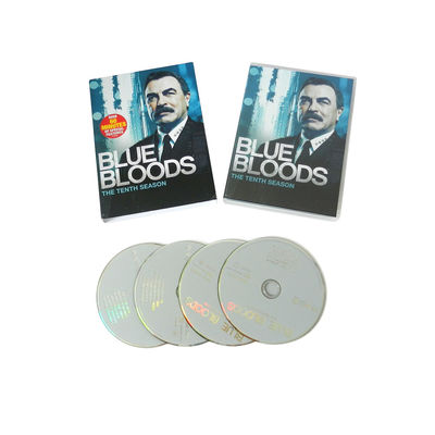 A caixa feita sob encomenda de DVD ajusta o filme de América os sangues azuis Season10 de série completa fornecedor