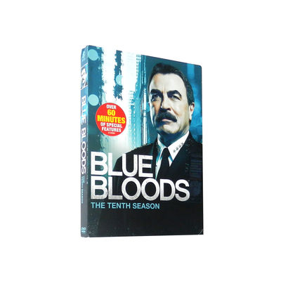 A caixa feita sob encomenda de DVD ajusta o filme de América os sangues azuis Season10 de série completa fornecedor