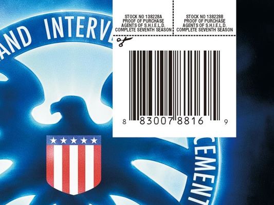A caixa feita sob encomenda de DVD ajusta o filme de América os agentes da série completa de S.H.I.E.L.D. Season 7 fornecedor