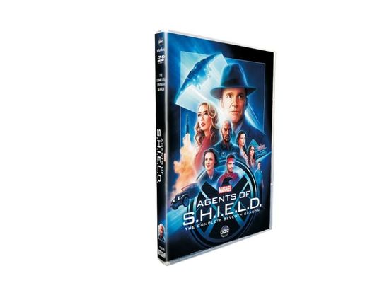 A caixa feita sob encomenda de DVD ajusta o filme de América os agentes da série completa de S.H.I.E.L.D. Season 7 fornecedor