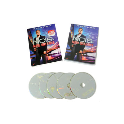 A caixa feita sob encomenda de DVD ajusta o filme de América a estação 6 da série completa NCIS Nova Orleães fornecedor