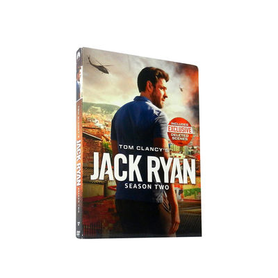 A caixa feita sob encomenda de DVD ajusta o filme de América a série completa Jack Ryan Season 2 fornecedor