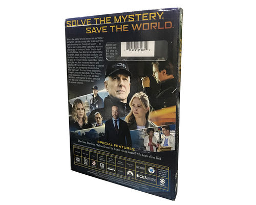 A caixa feita sob encomenda de DVD ajusta o filme de América a série completa NCIS: Estação investigatório criminosa naval 17 do serviço fornecedor