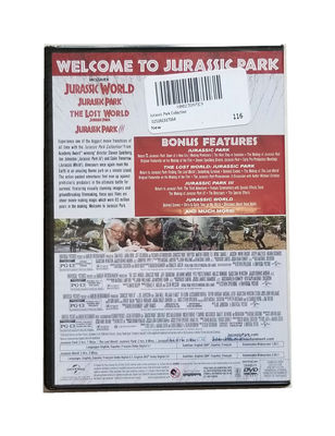 A caixa feita sob encomenda de DVD ajusta o filme de América a coleção 6DVD de Jurassic Park da série completa fornecedor