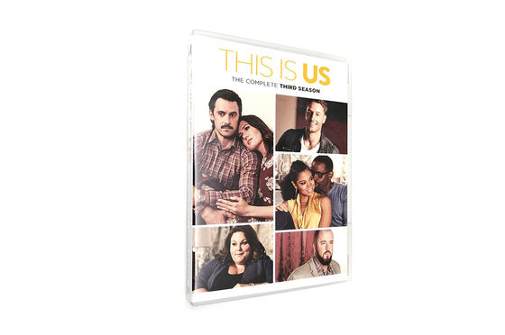 A caixa feita sob encomenda de DVD ajusta o filme de América a série que completa este é nós a estação 3 fornecedor