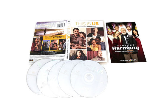 A caixa feita sob encomenda de DVD ajusta o filme de América a série que completa este é nós a estação 3 fornecedor