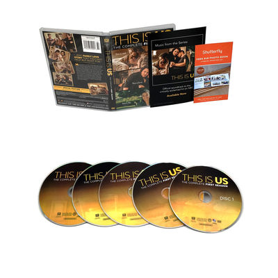 A caixa feita sob encomenda de DVD ajusta o filme de América a série que completa este é nós a estação 1 fornecedor