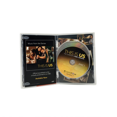 A caixa feita sob encomenda de DVD ajusta o filme de América a série que completa este é nós a estação 1 fornecedor