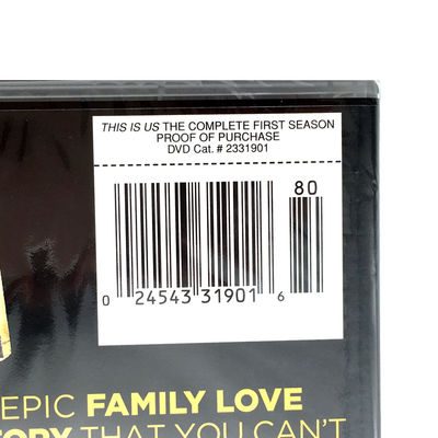 A caixa feita sob encomenda de DVD ajusta o filme de América a série que completa este é nós a estação 1 fornecedor