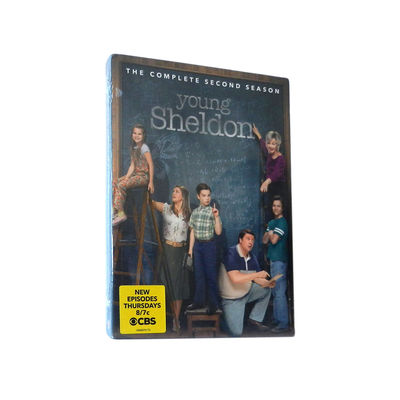 A caixa feita sob encomenda de DVD ajusta o filme de América a série completa Sheldon Season novo 2 fornecedor